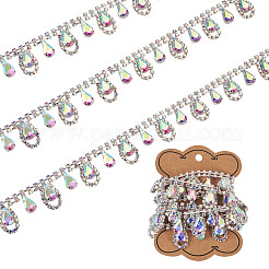 1 Yard Iron Rhinestone Strass Chains&nbsp;FIND-PJ0001-44B