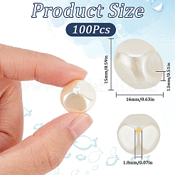 100Pcs ABS Plastic Imitation Pearl Bead&nbsp;KY-SC0002-04