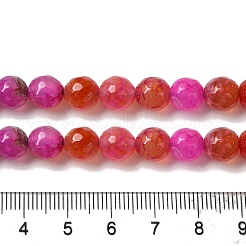 Dyed & Heated Natural Dragon Veins Agate Beads Strands&nbsp;G-P539-A01-22