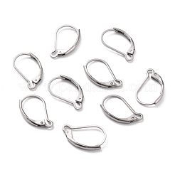 Non-Tarnish 304 Stainless Steel Leverback Earring Findings&nbsp;X-STAS-K233-04P