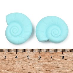 Shell Food Grade Eco-Friendly Silicone Focal Beads&nbsp;SIL-CJC0009-02D