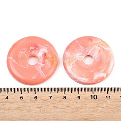 Opaque Imitation Jade Acrylic Pendants&nbsp;OACR-G064-07A