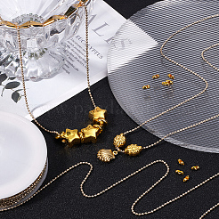 10 Yards Brass Faceted Ball Chains&nbsp;CHC-SP0001-05G