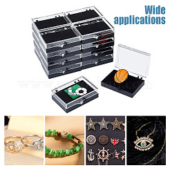Rectangle Plastic Badge Storage Box&nbsp;LS-CON-WH0001-23