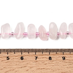 Natural Rose Quartz Beads Strands&nbsp;G-L649-D04-02