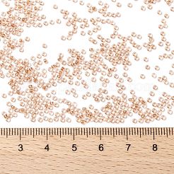 MIYUKIラウンドロカイユビーズ  日本製シードビーズ  （染められたトパーズの中のrr1129)  15/0  1.5mm  穴：0.7mm  約5555PCS /ボトル  10 G /ボトル&nbsp;SEED-JP0010-RR1129