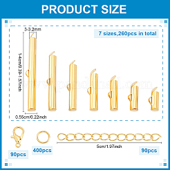 DIY Jewelry Making Findings Kits&nbsp;DIY-ME0001-33G