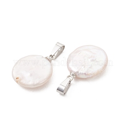 Natural Keshi Pearl Pendants&nbsp;PALLOY-JF05466