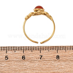 304 Stainless Steel Open Cuff Rings&nbsp;RJEW-A071-06G