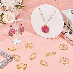 5 Sets Zinc Alloy Open Back Bezel&nbsp;FIND-OC0004-05