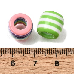 Opaque Resin European Beads&nbsp;RE-CBA0A57-06