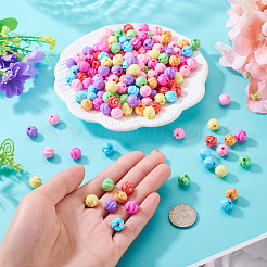 300Pcs Opaque Acrylic Beads&nbsp;SACR-TA0001-71