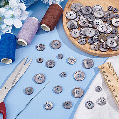 3 Style Natural Shell Buttons&nbsp;BUTT-PH0001-21