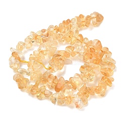 Natural Citrine(Heated) Beads Strands&nbsp;G-K400-A01-5x8