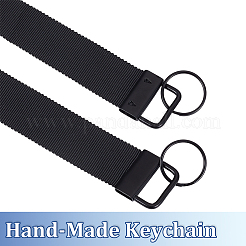 40Pcs 4 Colors Iron Ribbon Ends&nbsp;FIND-CN0002-57