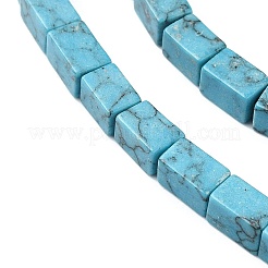 Synthetic Turquoise Beads Strands&nbsp;G-C135-F03-01