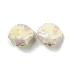 Shell Shape Handmade Porcelain Beads&nbsp;X1-PORC-E022-01B