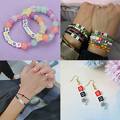 DIY Acrylic Children Bracelets Making Kits&nbsp;DIY-SC0013-03