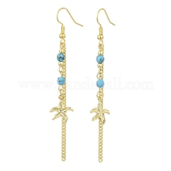Brass Dangle Earrings&nbsp;EJEW-JE07036
