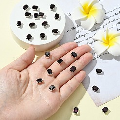 プレシオサ® マキシマ クリスタル 縫い付けカップ  マルチ連リンク  チェコクリスタル  真鍮製爪付き台座付き  719 37 406 八角形  銀  アメジスト 20050 個  8x6mm&nbsp;X-PRC-SC8-20050-S