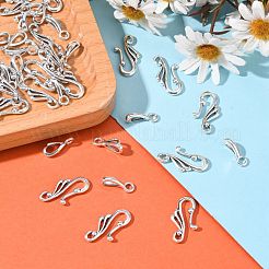 Tibetan Style Alloy Hook and Eye Clasps&nbsp;LF1157Y-NF