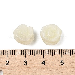 天然な新しい翡翠のビーズ  ローズ  11.5~12.5x12~12.5x8~9mm  穴：1mm&nbsp;G-O156-C-29
