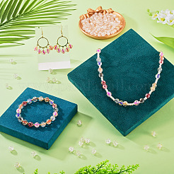 100Pcs Crackle Transparent Glass Beads&nbsp;GLAA-TADJ0001-12J