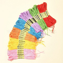 7 Sets 7 Colors Cotton Crochet Threads&nbsp;OCOR-FS0001-02B