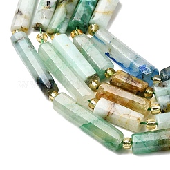 Natural Chrysocolla and Lapis Lazuli Beads Strands&nbsp;G-D353-A04