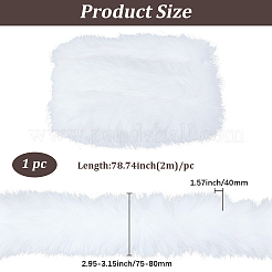 2M Artificial Wool Costume Accessories&nbsp;AJEW-GF0013-94B