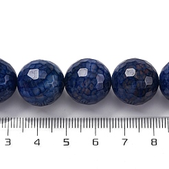 Natural Dragon Veins Agate(Dyed & Heated) Beads Strands&nbsp;G-K390-A12-01