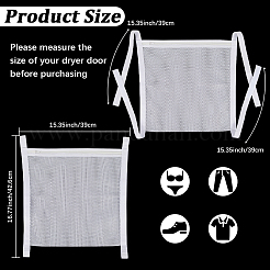 Polyester Mesh Storage Zipper Bags&nbsp;ABAG-WH20001-14