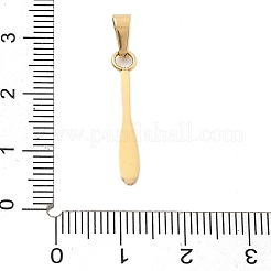 304 Stainless Steel Pendants&nbsp;STAS-F313-18G