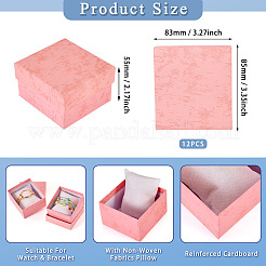 Rectangle Paper Jewelry Gift Boxes&nbsp;CON-TAC0010-91D