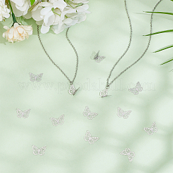 100Pcs 304 Stainless Steel Filigree Connector Charms&nbsp;STAS-UN0057-14