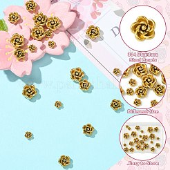 24Pcs 3 Styles 304 Stainless Steel Beads&nbsp;STAS-CJ0002-83