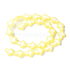 Baking Paint Glass Enamel Beads&nbsp;BLOW-D300-06H