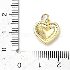 Brass Micro Pave Clear Cubic Zirconia Pendants&nbsp;LS-KK-H255-08G-01