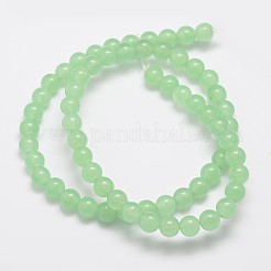 Natural & Dyed Malaysia Jade Bead Strands&nbsp;X-G-A146-6mm-A26