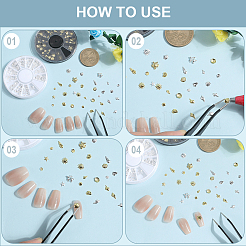 3 Boxs Alloy Cabochons&nbsp;MRMJ-CP0001-51
