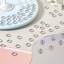 500Pcs 304 Stainless Steel Split Rings&nbsp;STAS-SP0001-66D