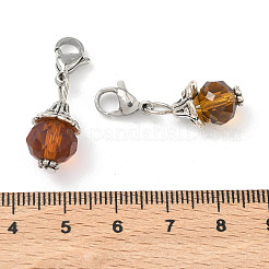 Glass Pendants&nbsp;HJEW-PH01287-05