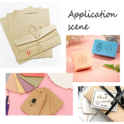 樹脂の章  DIY手作りレジン石鹸スタンプチャプター  正方形  混合模様  20.5~26x22~23x22~23mm  7模様  1個/模様  7個/セット&nbsp;DIY-PH0004-78
