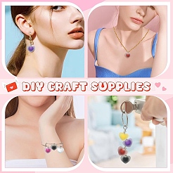 10Pcs Frosted Resin Pendants&nbsp;RESI-YW0004-45G