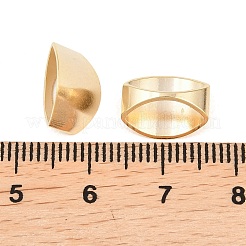 真鍮製バチカン  カドミウムフリー＆鉛フリー  24KGP本金メッキ  12x9.5x6mm  穴：10.5x5mm&nbsp;KK-C163-18G