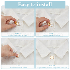 12Pcs 2 Styles Brass Cufflinks&nbsp;KK-ME0003-91KCG