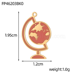 304 Stainless Steel Pendants&nbsp;STAS-OY012-64G