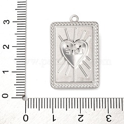 Anti-Tarnish 304 Stainless Steel Pendants&nbsp;STAS-K293-09P
