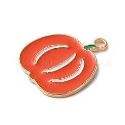Thanksgiving Day Golden Tone Alloy Enamel Pendants&nbsp;ENAM-M002-02A-G