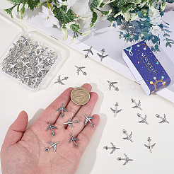 100Pcs Tibetan Style Alloy Pendants&nbsp;TIBEP-SC0003-55